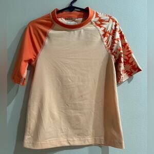 REI Kids Orange Swim Rash Guard